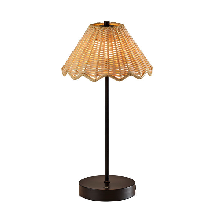 Adesso Stevie LED Cordless Table Lamp Black (4082-01)