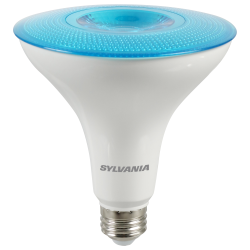 Sylvania LED9PAR38BLUERP 9W LED Colored PAR38 120V 5000 Hours Medium E26 Base Blue (40830)