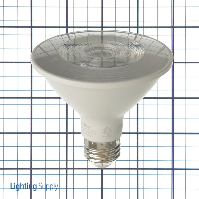 Sunlite PAR30/LED/10W/SHORT/FL35/D/E/40K/6PK 40981 LED PAR30 Short Neck Light Bulb Dimmable Cool White 6 Pack (40981-SU)