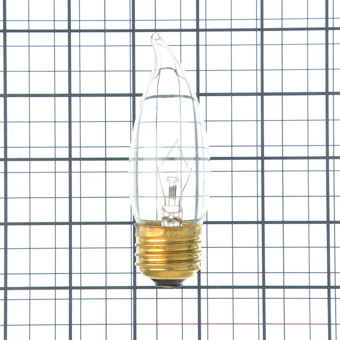 Bulbrite 40EFC/3 40W CA10 Flame Clear E26 130V 2700K (408040)