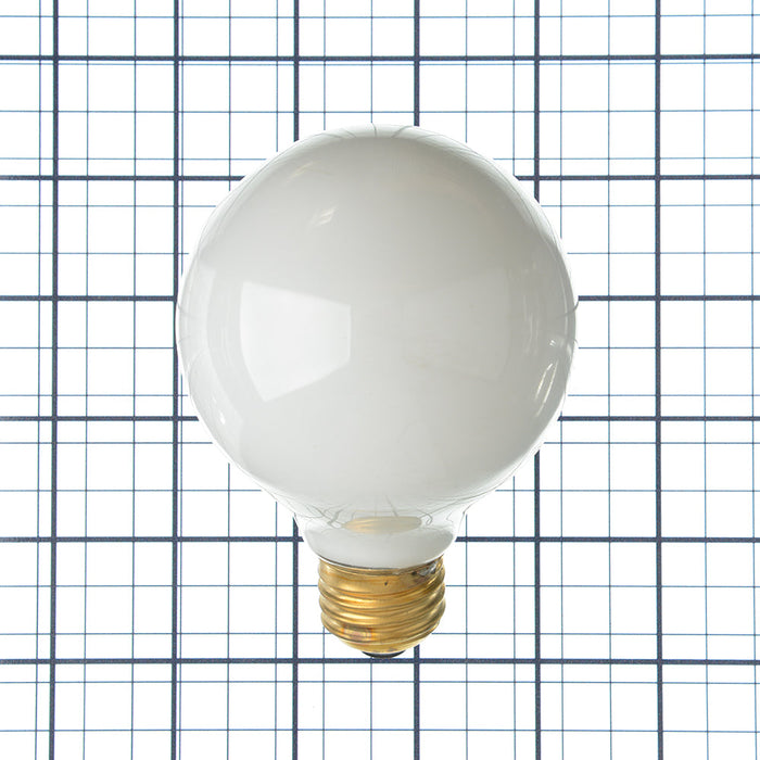 Bulbrite 40G25WH2 40W G25 Globe White E26 120V 2700K (393004)