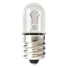 Standard .015 Amp T3.25 Incandescent 6.3V Mini Screw Terminal Base Clear Miniature Bulb (#40)