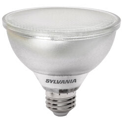 Sylvania LED11PAR30DIM830FL4013YGLWRP 11W LED PAR30 Dimmable 82 CRI 850Lm 3000K 15000 Hours 40 Degree Beam Angle (41049)