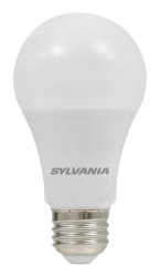Sylvania LED6A19F84110YVRP 6W LED A19 80 CRI 450Lm 4100K 11000 Hours Medium E26 Base Frosted (41166)