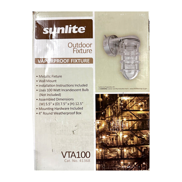 Sunlite Incandescent Vaporproof Fixture Wall Mount (41368-SU)
