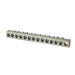 NSI Aluminum Multiple Connector 4-14 AWG 14 Holes 12 Circuits (4-14-14114)