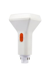 Sylvania LED9.5PBG24QVDIM8SC1SUB Substitube Dulux Pin Base 9.5W 82 CRI 1100Lm/1120Lm/1150Lm CCT Selectable 3000K/3500K/4000K Vertical Orientation Dimmable G24Q Base (41702)