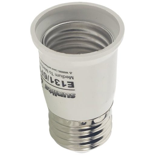 Sunlite E131/6PK E26 Base Plastic Socket Extension (41703-SU)