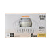 Sunlite G16/LED/7W/FR/30K/6PK 7W LED G16 Globe Light Bulb Medium E26 Base 3000K Frosted 120V Dimmable 6 Pack (41898-SU)