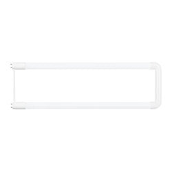 Sylvania LED15T8UFPDIM830BFG2 22.5 Inch LEDlescent Curvalume LED T8 U-Bend Frosted Nano Plastic 15W 120-277V 82 CRI 2200Lm 3000K Dimmable (41981)