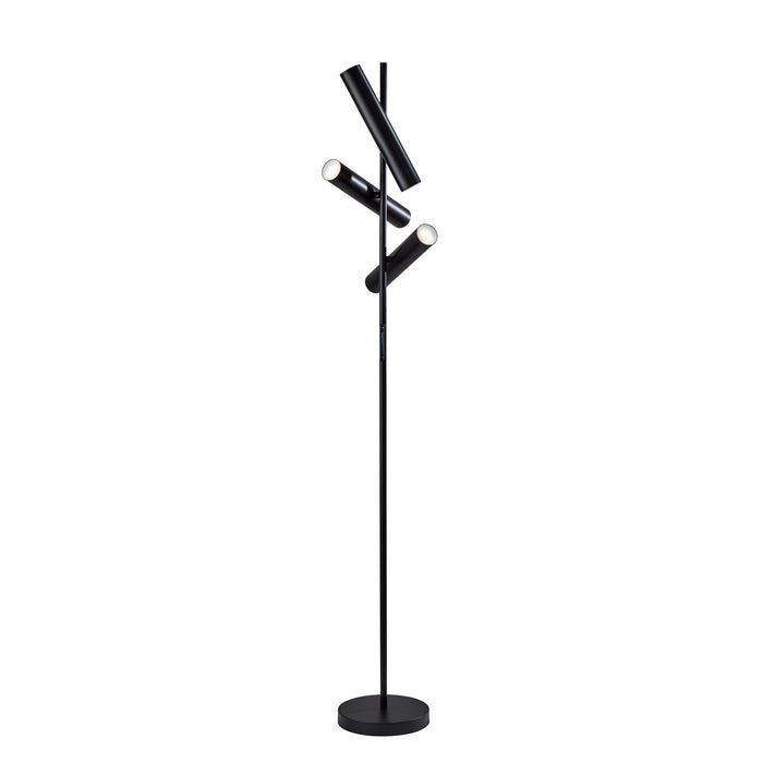 Adesso Greer LED Floor Lamp Black (4216-01)