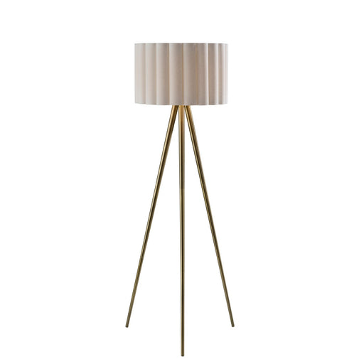 Adesso Caldwell Floor Lamp Antique Brass (4227-21)