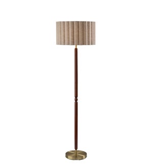 Adesso Laine Floor Lamp Walnut (4344-15)
