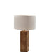 Adesso Frederick Table Lamp Burled Wood (4345-15)