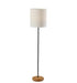 Adesso Brielle Floor Lamp Black (4349-01)