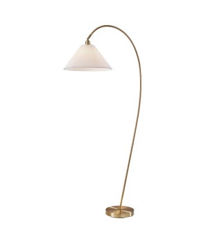 Adesso Delaney Floor Lamp Antique Brass (4351-21)