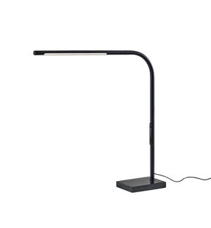 Adesso Cullen LED Desk Lamp With Smart Switch Black (4353-01)