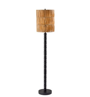 Adesso Norfolk Floor Lamp Black (4356-01)