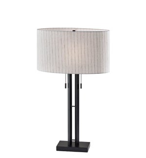 Adesso Foster Table Lamp Black (4359-01)