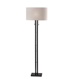 Adesso Foster Floor Lamp Black (4360-01)