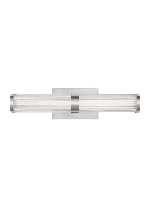 Generation Lighting Syden Small LED Wall/Bath Brushed Nickel Black/White Cord (4459293S-962)