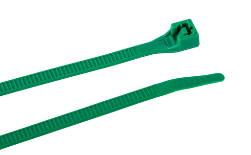 Gardner Bender Cable Tie Green 8 Inch 75 Pound 20 Per Bag With Clip Strip (45-308GCS)