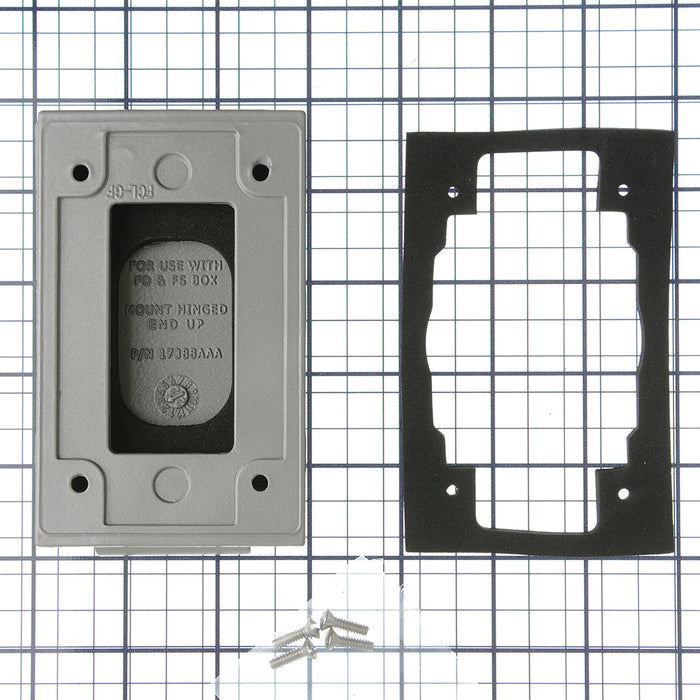 Bryant Waterproof Cover Duplex Cast Aluminum (4510D)