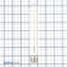 Westinghouse 4.5T9/Filamentled/Dim/Cl/27 4.5W T9 Dimmable Filament LED Light Bulb 2700K Clear Medium E26 Base 120V (4518400)