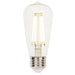 Westinghouse 4.5St15/Filamentled/Dim/Cl/27 4.5W ST15 Dimmable Filament LED Light Bulb 2700K Clear Medium E26 Base 120V (4518600)