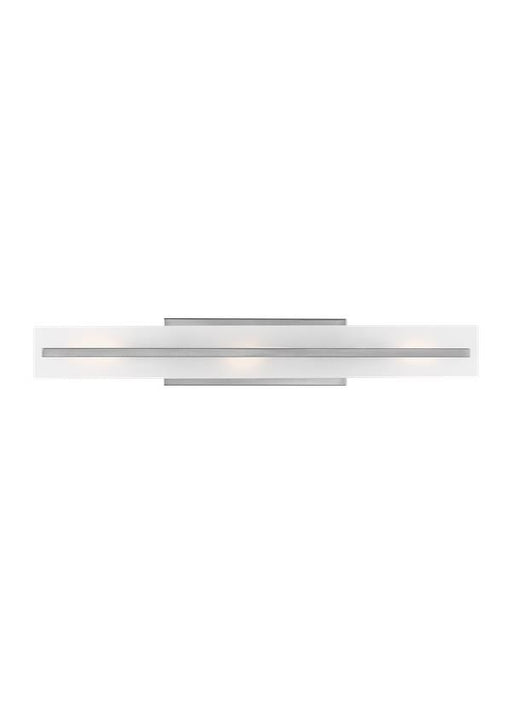 Generation Lighting Dex Large Three Light Wall/Bath Brushed Nickel Black/White Cord (4654303-962)