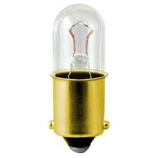 Standard .15 Amp 1.25 Inch T3.25 Incandescent 6.3V Clear Miniature Bulb (#47)