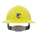 NSI 4 Point Suspension Ratchet Adjustment PP Full Brim Yellow Safety Helmet 52-62Cm ANSI Z89.1-2014 Type I Class E CE EN397 (SH-200Y)