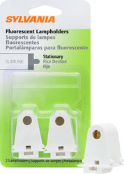 Sylvania FLHSLST Slimline Stationary End Fluorescent Lampholder (48174)