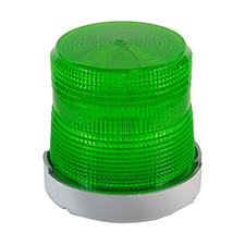Edwards Signaling 48 Series Steady-On Incandescent Beacon Designed For Indoor Or Outdoor Applications (48SING-N5-25WH)