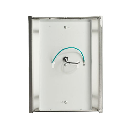 Sunlite LFX/HC/MW/3SCT/BN LED Half Cylinder Wall Sconce 120V Dimmable Selectable 12W/15W/23W 3000K/4000K/5000K Energy Star Brushed Nickel (49200-SU)