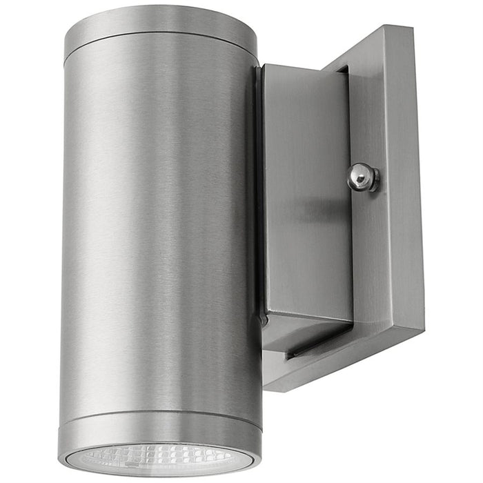 Sunlite LFX/DOD/T/6/12W/3SCT LED 6 Inch 12W Outdoor Tubular Wall Sconce Dimmable 120V 1000Lm CCT Selectable 3000K/4000K/5000K (49204-SU)