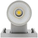 Sunlite LFX/DOD/T/6/12W/3SCT LED 6 Inch 12W Outdoor Tubular Wall Sconce Dimmable 120V 1000Lm CCT Selectable 3000K/4000K/5000K (49204-SU)