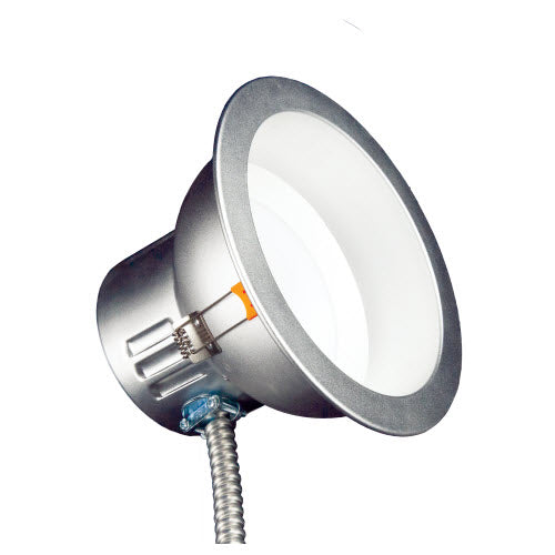 TCP LED Commercial Recessed Downlight 6 Inch Lens Version 8/10/15W 900-1650Lm 3000K/3500K/4100K 120-277V Dimmable (DLC6SWUZDLCCT2)