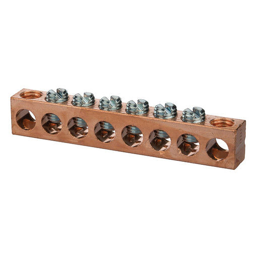 NSI Copper Multiple Connector 4-14 AWG 9 Holes 7 Circuits (4C-14-818)