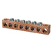 NSI Copper Multiple Connector 4-14 AWG 9 Holes 7 Circuits (4C-14-818)