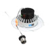 NICOR 5 Inch Or 6 Inch Recessed LED Eye Ball 3000K White Trim 120V Version 2 (DEB56-20-120-3K-WH)