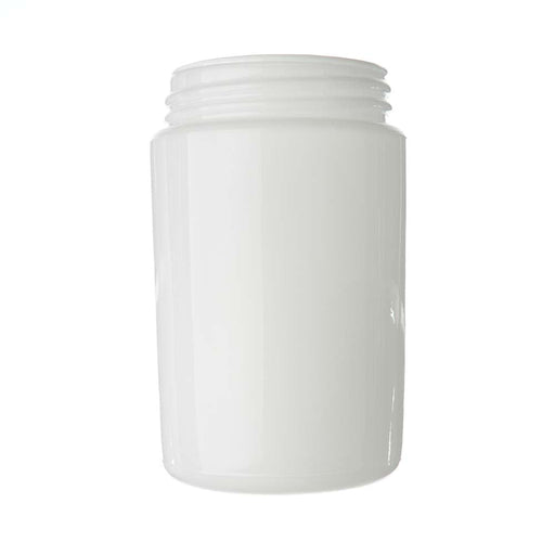 SATCO/NUVO 6 Inch White Glass Cylinder Shade 3-1/4 Inch Diameter 3-11/64 Inch Fitter 6-1/4 Inch Height Sprayed White Inside (50-332)