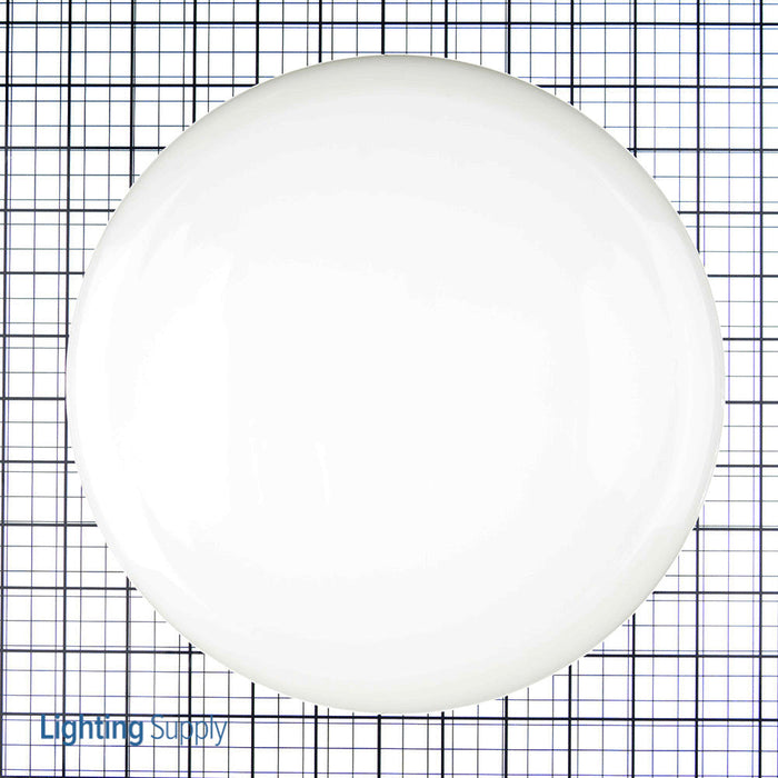 SATCO/NUVO 8 Inch White Drum Glass Shade 8-11/16 Inch Diameter 7-7/8 Inch Fitter 4 Inch Height Sprayed Inside White (50-335)