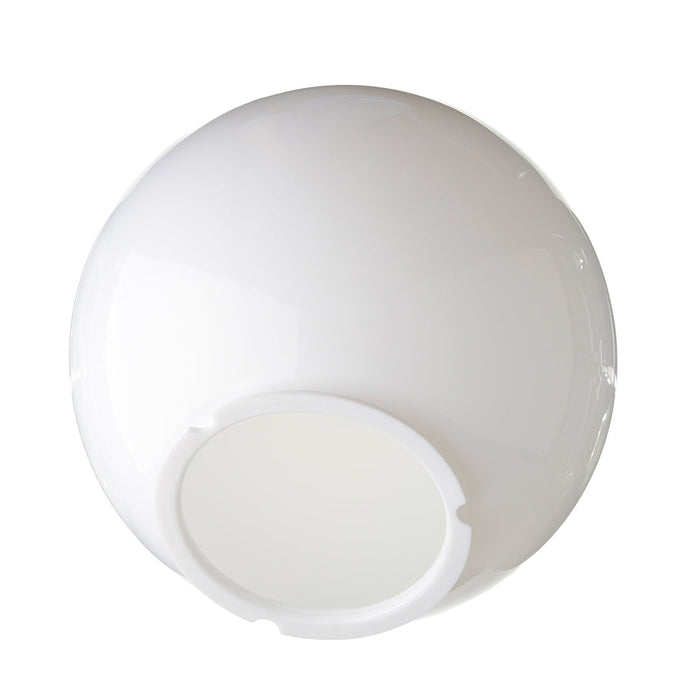 SATCO/NUVO White Acrylic Globe 12 Inch Diameter 5-1/4 Inch Fitter (50-785)