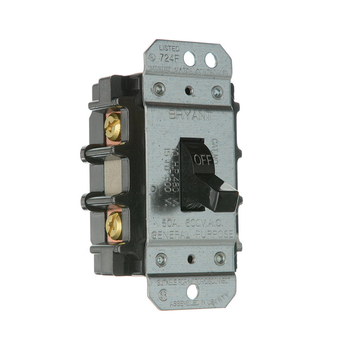 Bryant 50A 600V 2P Disconnect Switch (50002D)