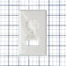 Sunlite E211/W 1-Gang Duplex Receptacle Plate White (50607-SU)