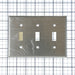 Sunlite E103/S 3-Gang Toggle Switch Plate Steel (50635-SU)