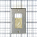 Sunlite E301/S 1-Gang Decorative Switch And Receptacle Plate Steel (50703-SU)