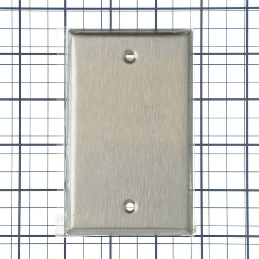 Sunlite E401/S 1-Gang Blank Switch And Receptacle Plate Steel (50768-SU)