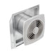 Broan-NuTone 8 Inch Through Wall Ventilation Fan White Square Plastic Grille 180 CFM (509)